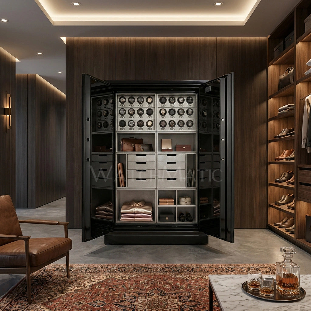 Sovereign™ Pure Cabinet – Dual Door Watch Safe