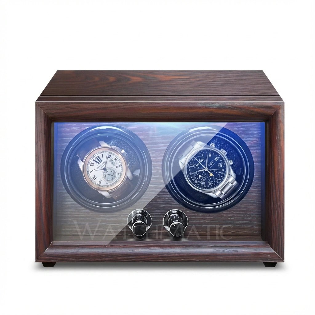 buy Verlor Double Watch Winder at WatchMatic with free shipping