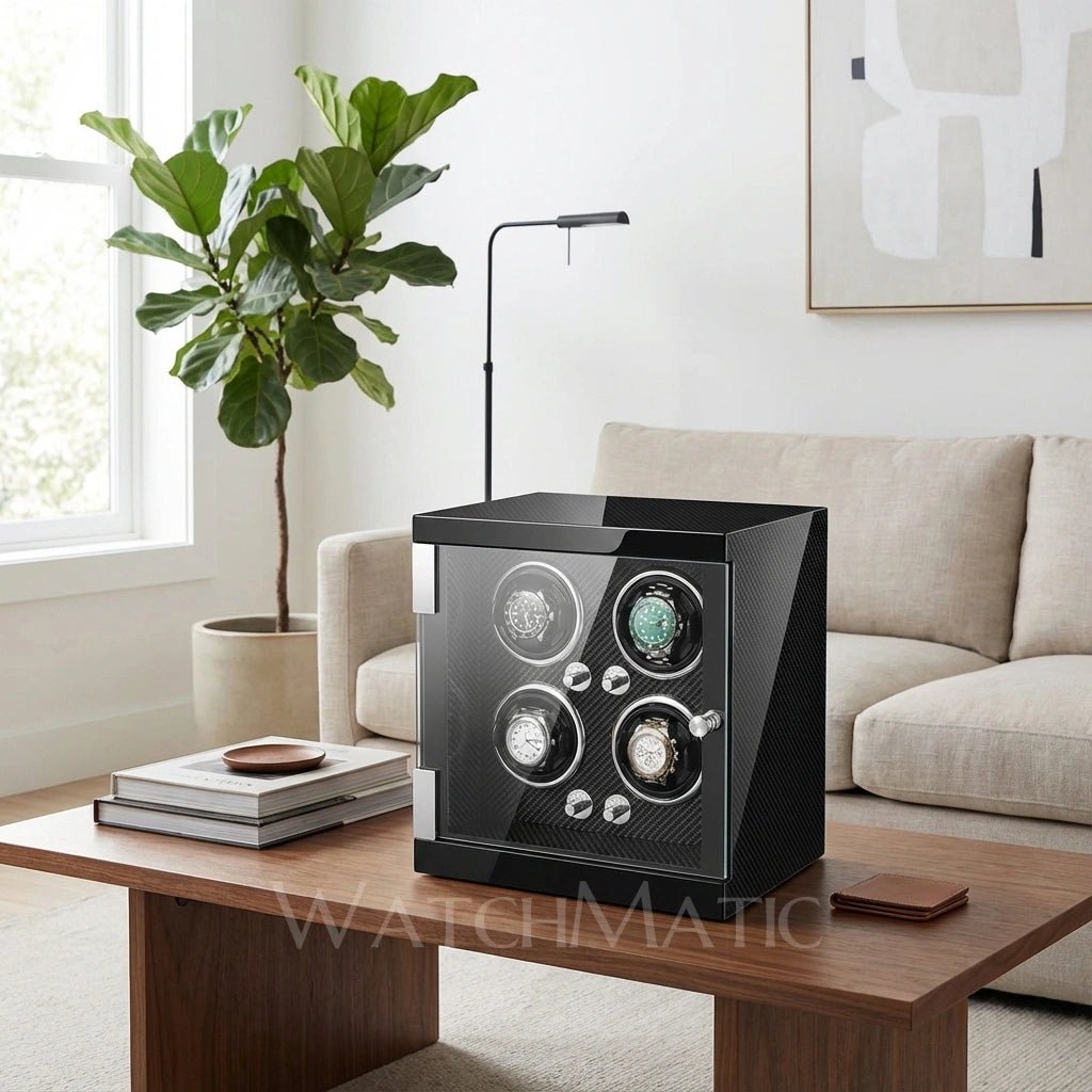 WatchMatic Bruno Quad Watch Winder 14:350686IB 36A-04 - WatchMatic