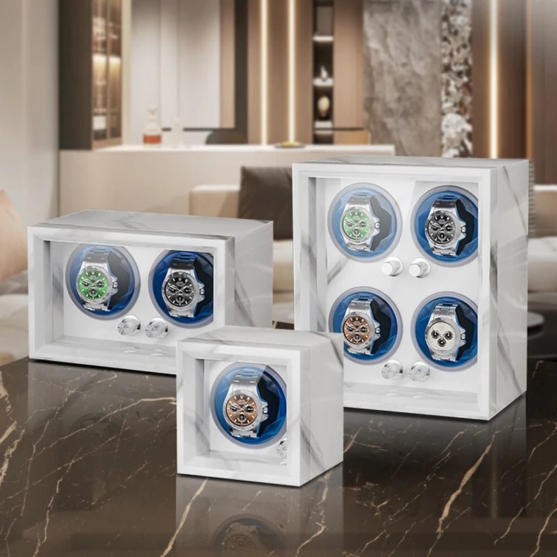 WatchMatic Regis Double Watch Winder RegisWhite-2 Epitopes - WatchMatic